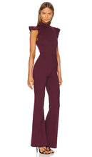 Amanda Uprichard x REVOLVE Davina Jumpsuit in Burgundy
