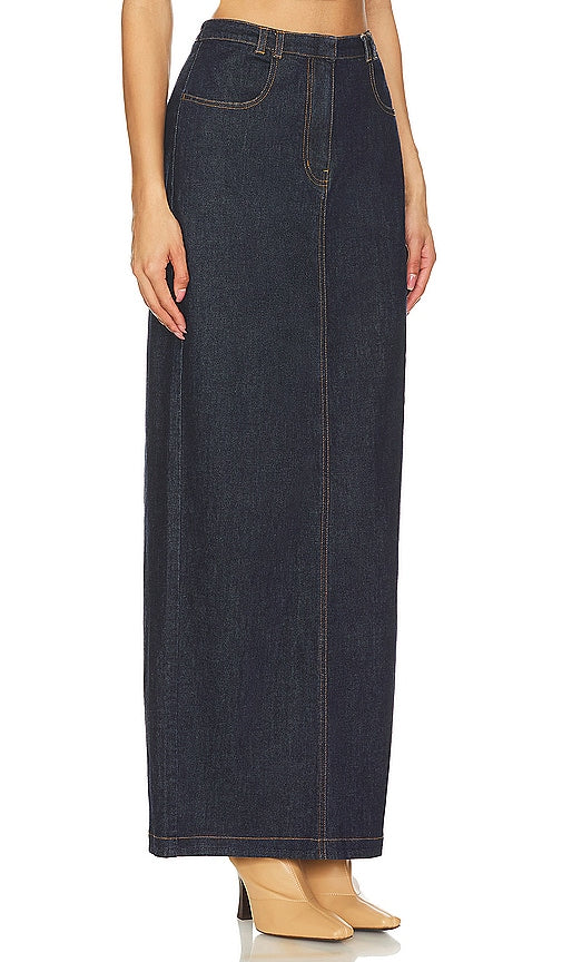 Amanda Uprichard Franklin Skirt in Blue