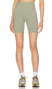 ANINE BING Blake Biker Short in Sage