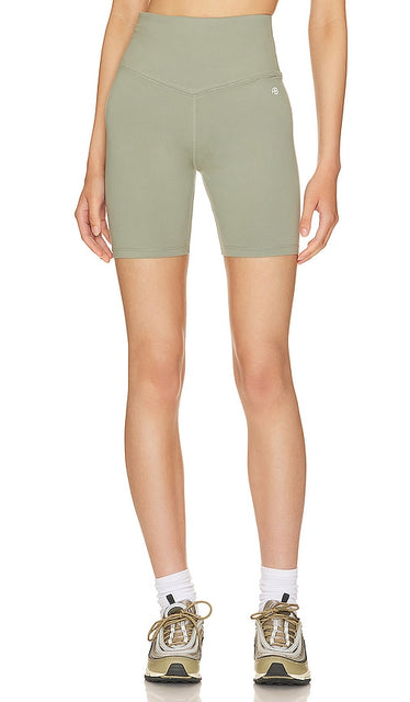 ANINE BING Blake Biker Short in Sage