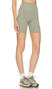 ANINE BING Blake Biker Short in Sage
