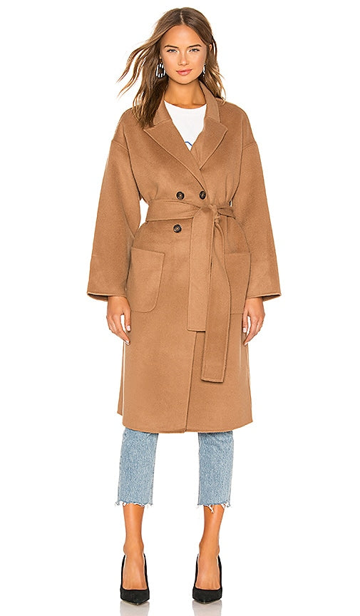 ANINE BING Dylan Coat in Brown