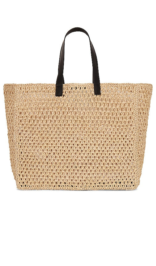 ANINE BING Large Rio Tote in Neutral