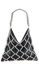 ANINE BING Mini Gaia Chain Bag in Black