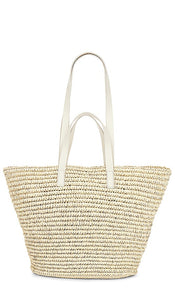 ANINE BING Palermo Tote in Ivory