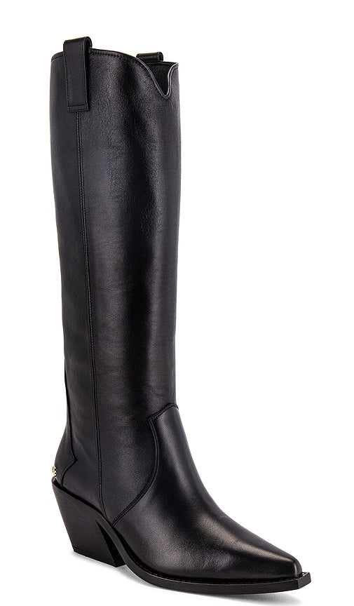 ANINE BING Tall Tania Boot in Black