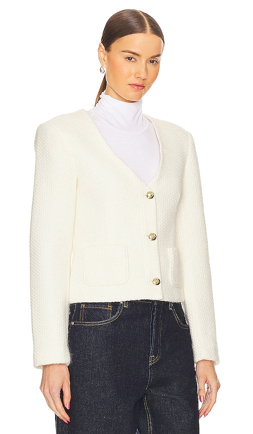 ANINE BING Anitta Jacket in Ivory