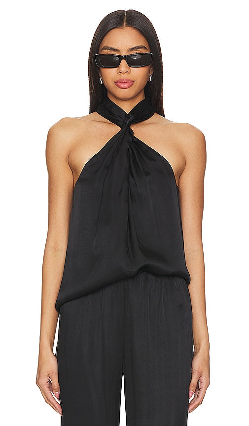 ANINE BING Becca Top in Black - ANINE BING Haut Becca en Noir - ANINE BING Becca 黑色上衣 - ANINE BING Becca Top in Schwarz - ANINE BING 베카 탑 - ANINE BING Top Becca in nero