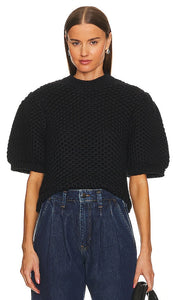 ANINE BING Brittany Sweater in Black - ANINE BING Pull Brittany en Noir - ANINE BING 黑色布列塔尼毛衣 - ANINE BING Brittany Pullover in Schwarz - ANINE BING 브리타니 스웨터블랙 색상 - ANINE BING Maglione Brittany in nero