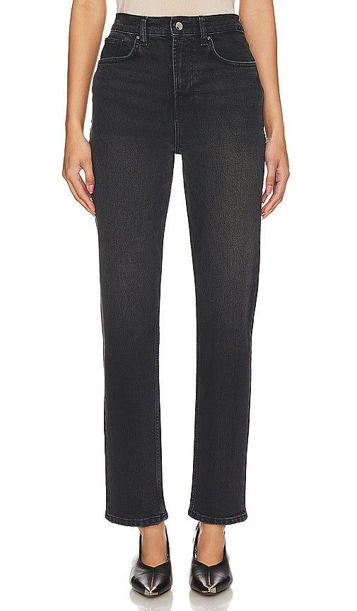 ANINE BING Bry Straight Leg in Black - ANINE BING Bry jambe droite en noir - ANINE BING Bry 黑色直筒裤 - ANINE BING Bry gerades Bein in Schwarz - ANINE BING 브라이 스트레이트 레그 블랙 색상 - ANINE BING Bry gamba dritta in nero