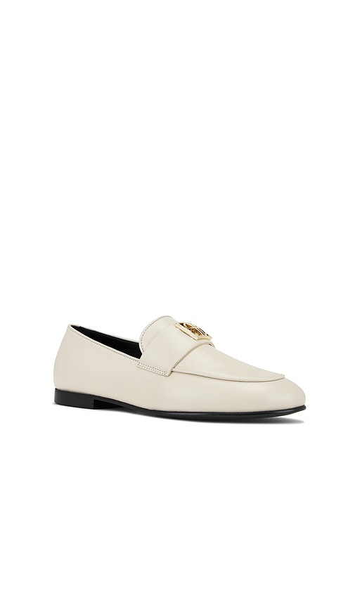 ANINE BING Corrine Loafers in Ivory