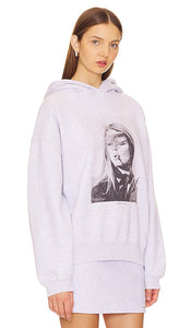 ANINE BING Harvey Sweatshirt X Brigitte Bardot in Light Grey