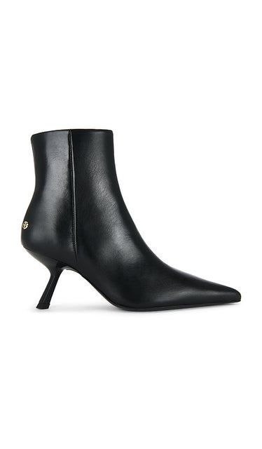 ANINE BING Hilda High Heel Boot in Black | Black Ankle Boots for Women
