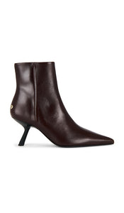 ANINE BING Hilda High Heel Boot in Burgundy | Burgundy Ankle Boots for Women