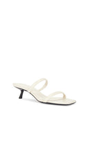 ANINE BING Hilda Mule Sandals in Ivory