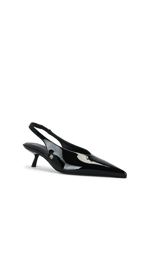 ANINE BING Hilda Slingback Pump in Black