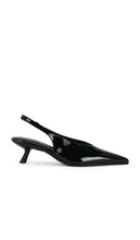 ANINE BING Hilda Slingback Pump in Black | Black Pump Heels for Women