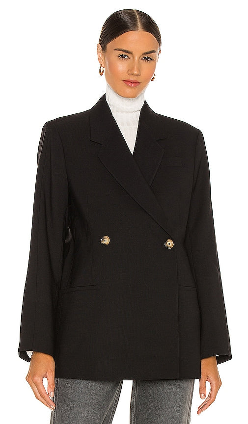 ANINE BING Kaia Blazer in Black