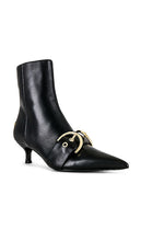 ANINE BING Lambskin Leather Zoe Boots in Black