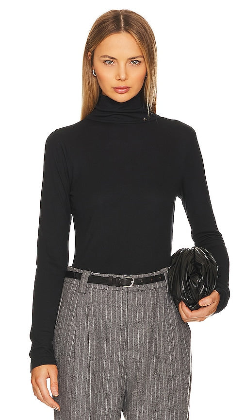 ANINE BING Lia Top in Black - ANINE BING Haut Lia en Noir - ANINE BING Lia 黑色上衣 - ANINE BING Lia Top in Schwarz - ANINE BING LIA 탑 - ANINE BING Lia Top in nero