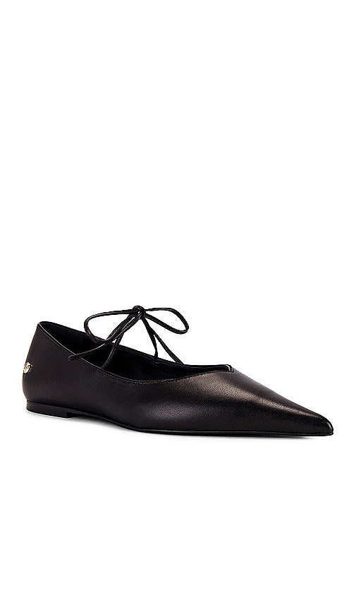 ANINE BING Nikki Flats in Black