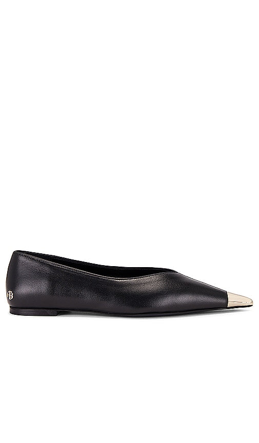 ANINE BING Nina Flats in Black - ANINE BING Chaussures plates Nina en noir - ANINE BING Nina 黑色平底鞋 - ANINE BING Nina Flats in Schwarz - ANINE BING Nina 플랫 블랙 색상 - ANINE BING Scarpe basse Nina in nero