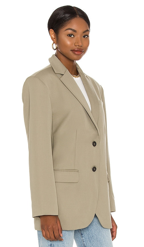 ANINE BING Quinn Blazer in Tan