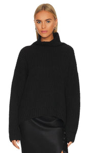 ANINE BING Sydney Sweater in Black - ANINE BING Pull Sydney en Noir - ANINE BING Sydney 黑色毛衣 - ANINE BING Sydney Pullover in Schwarz - ANINE BING 시드니 스웨터블랙 색상 - Maglione Sydney ANINE BING in nero