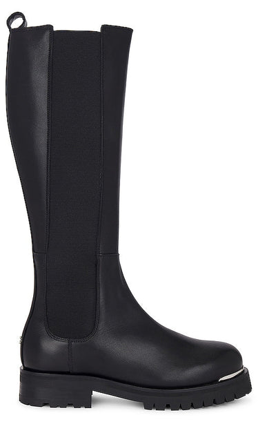 ANINE BING Tall Justine Boots in Black - ANINE BING Bottes Justine hautes en noir - ANINE BING Justine 黑色高筒靴 - ANINE BING Hohe Justine-Stiefel in Schwarz - ANINE BING 톨 저스틴 부츠블랙 색상 - ANINE BING Stivali Justine alti in nero