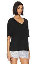 ANINE BING Vale Tee in Black