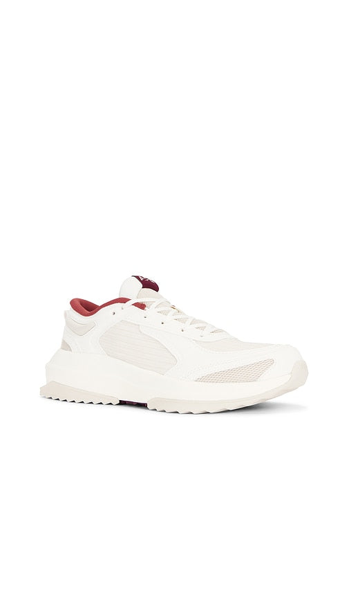 APL: Athletic Propulsion Labs Jogger Sneaker in Ivory,Wine