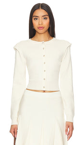 ASTR the Label Denisa Sweater in Cream - ASTR the Label Pull Denisa en crème - ASTR the Label Denisa 奶油色毛衣 - ASTR the Label Denisa Pullover in Creme - ASTR the Label 데니사 스웨터 크림 색상 - ASTR il maglione Denisa dell'etichetta in crema