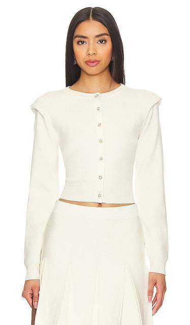 ASTR the Label Denisa Sweater in Cream - ASTR the Label Pull Denisa en crème - ASTR the Label Denisa 奶油色毛衣 - ASTR the Label Denisa Pullover in Creme - ASTR the Label 데니사 스웨터 크림 색상 - ASTR il maglione Denisa dell'etichetta in crema