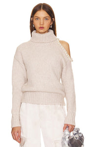 ASTR the Label Lynn Sweater in Cream - ASTR the Label Pull Lynn en crème - ASTR the Label Lynn 奶油色毛衣 - ASTR the Label Lynn Pullover in Creme - ASTR the Label 린 스웨터크림 색상 - ASTR il maglione Lynn dell'etichetta in crema