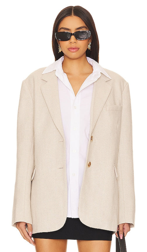 ASTR the Label Rachel Blazer in Beige - ASTR the Label - Blazer Rachel en beige - ASTR the Label Rachel 米色西装外套 - ASTR the Label Rachel Blazer in Beige - ASTR 더 라벨 레이첼 블레이저 베이지 색상 - ASTR l'etichetta Rachel Blazer in beige