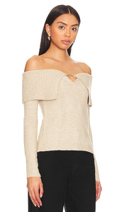 ASTR the Label Zella Sweater in Tan