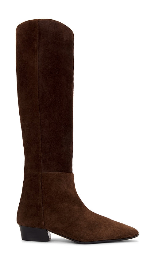 ATP Atelier Erve Boot in Brown | Walnut Knee-High Boots for Women