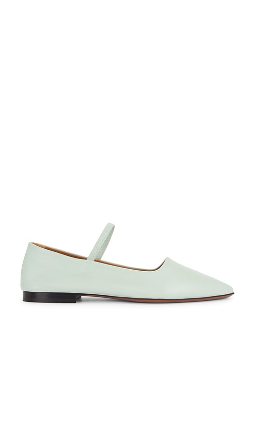 ATP Atelier Petina Lattementa Nappa Flats in Mint | Lattementa Ballet Flats for Women