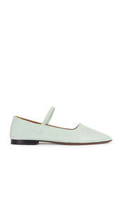 ATP Atelier Petina Lattementa Nappa Flats in Mint | Lattementa Ballet Flats for Women