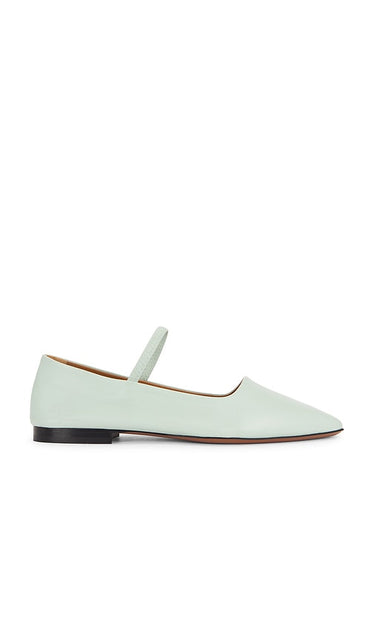 ATP Atelier Petina Lattementa Nappa Flats in Mint | Lattementa Ballet Flats for Women