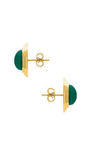 AUREUM Aisling Earrings in Metallic Gold