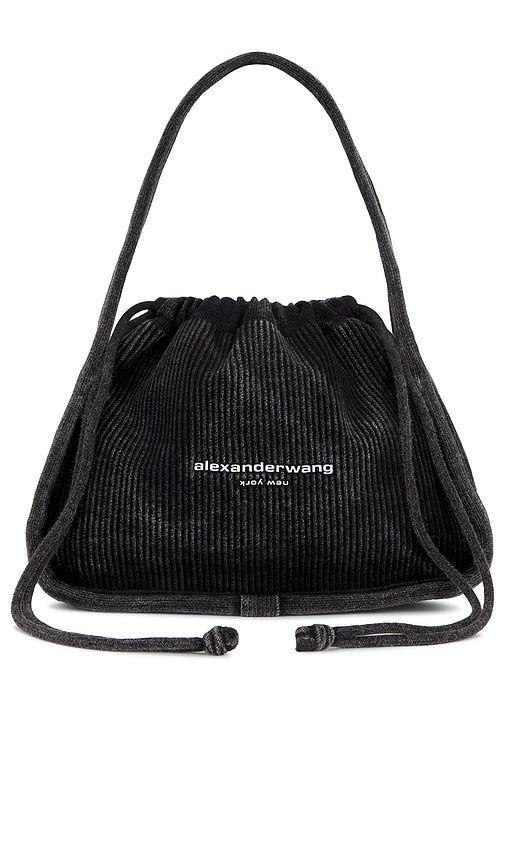 Alexander Wang Ryan Small Bag in Charcoal