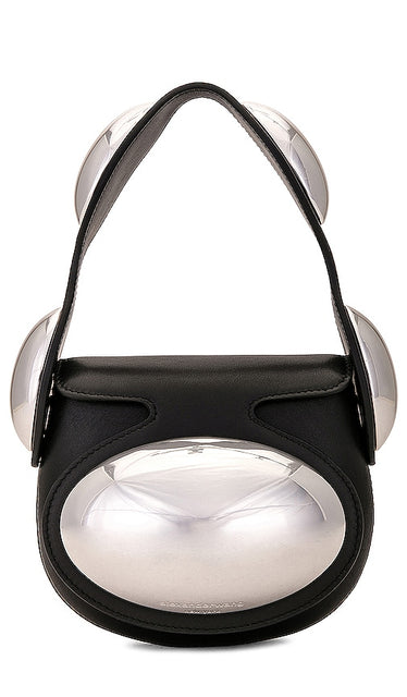 Alexander Wang Mini Dome Top Handle Bag in Black