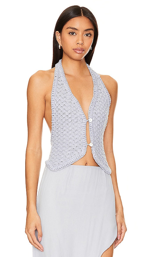 AYNI Bela Vest in Blue