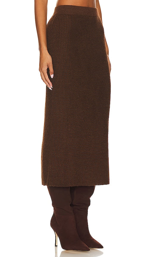 AYNI Kuychi Skirt in Chocolate