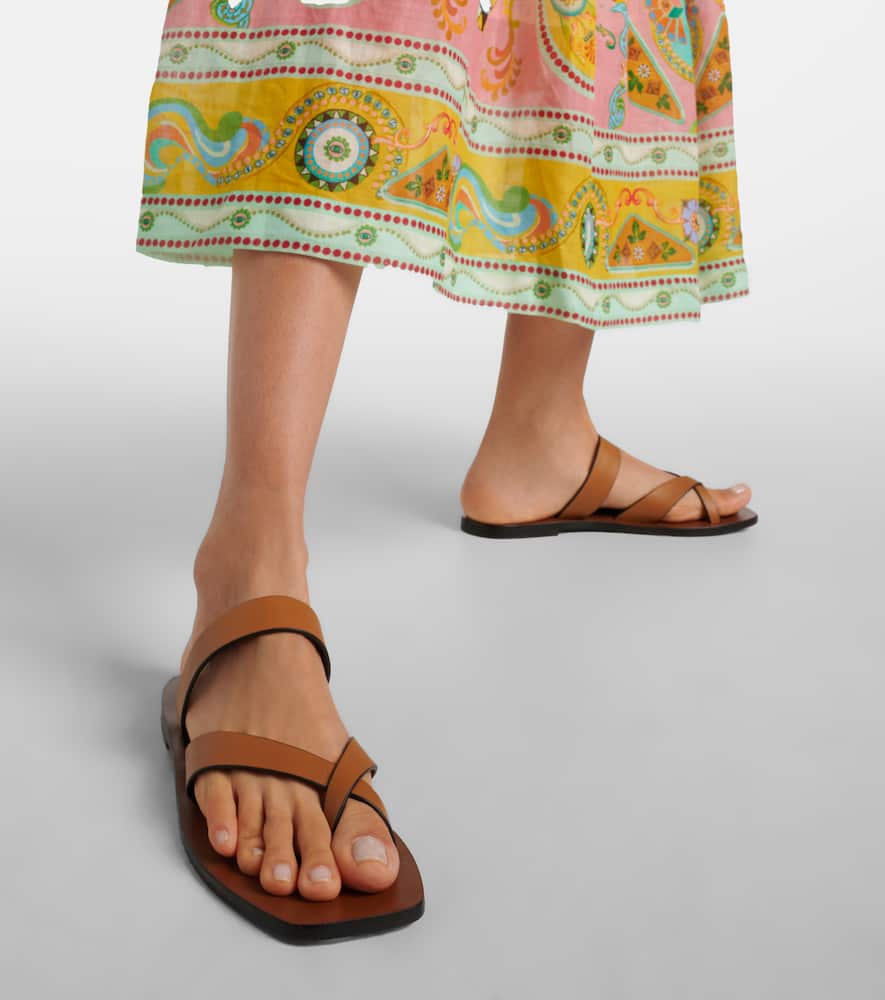 A.Emery Carter leather sandals