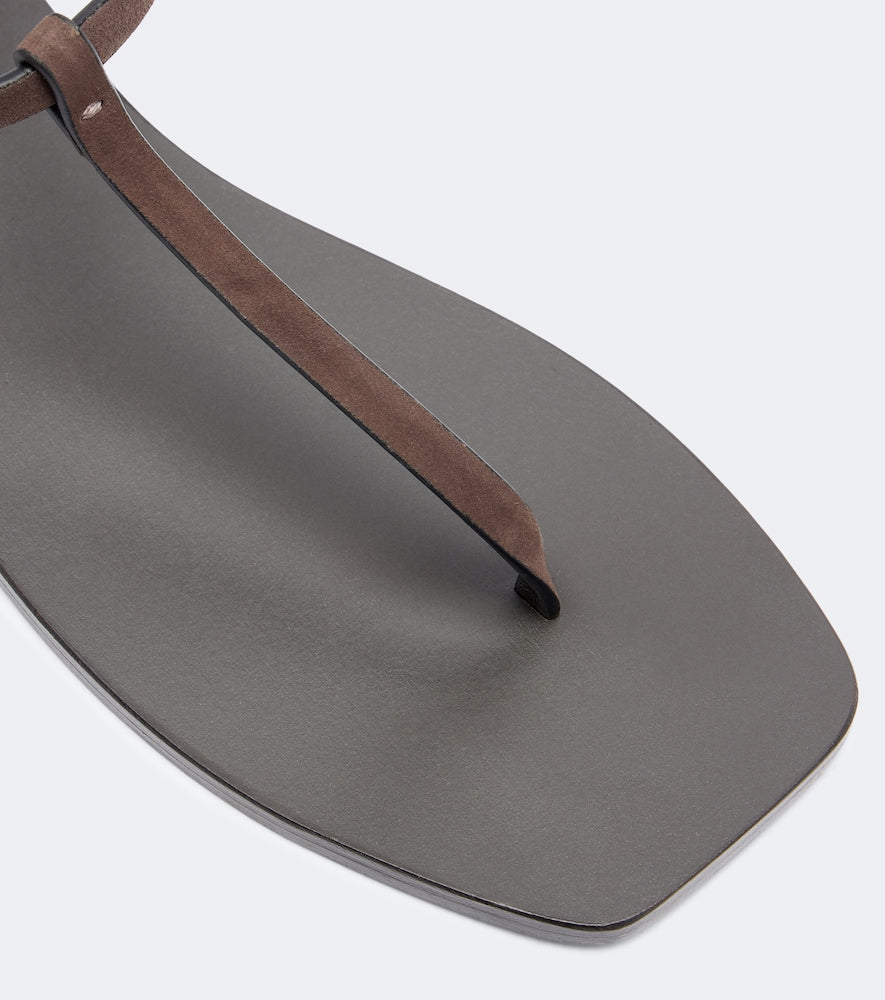 A.Emery Clara suede thong sandals