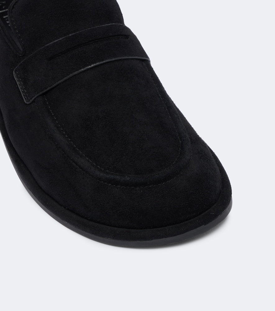 A.Emery Clarence suede penny loafers