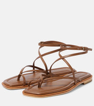A.Emery Davis leather sandals