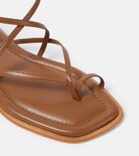 A.Emery Davis leather sandals